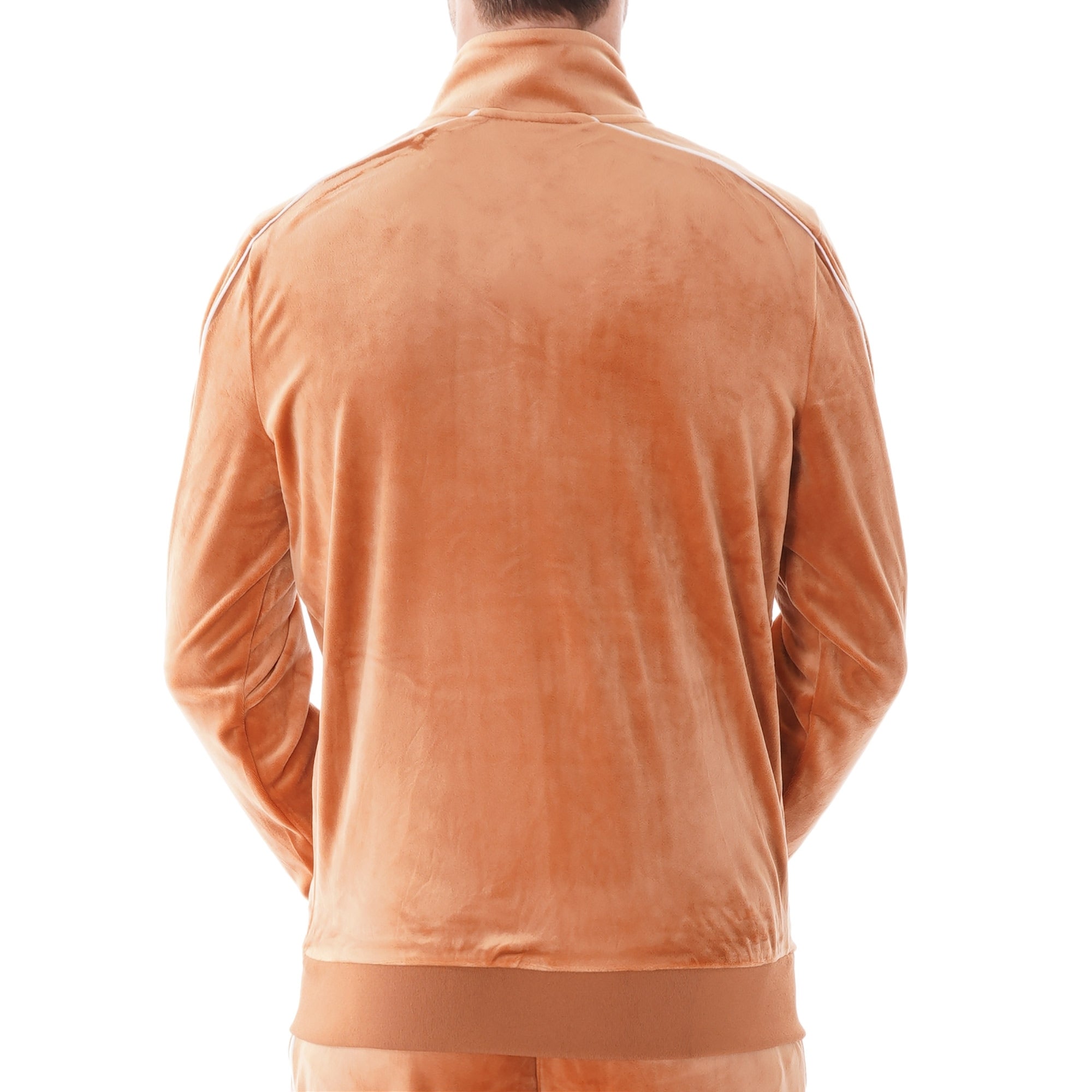 Fila Vintage Velour Lineker Track Top  - Bran