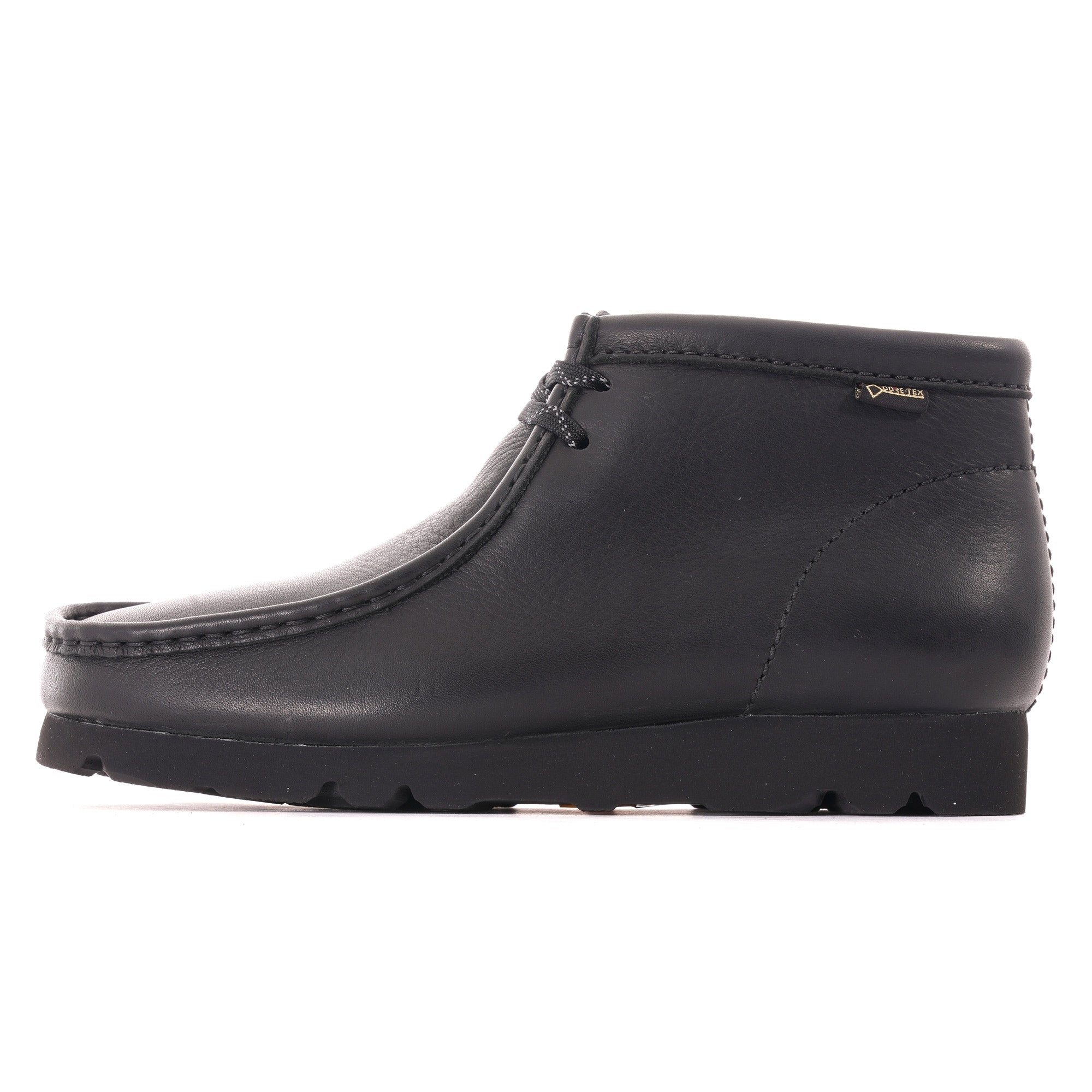 Clarks Originals Wallabee Boot GORE-TEX - Black – Stuarts London