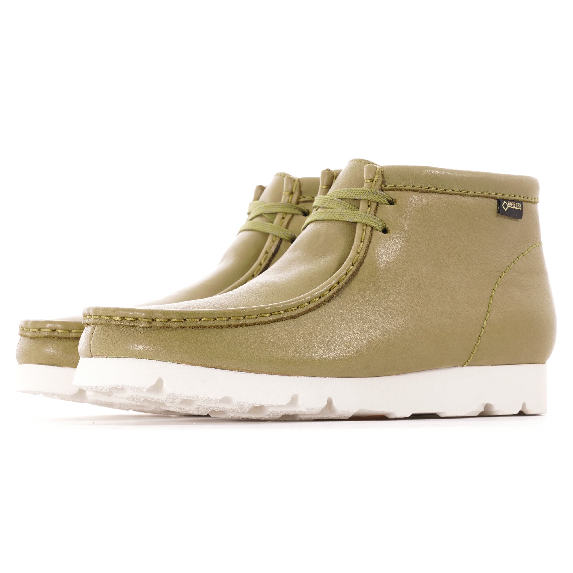 Clarks Originals Wallabee GTX - Khaki – Stuarts London