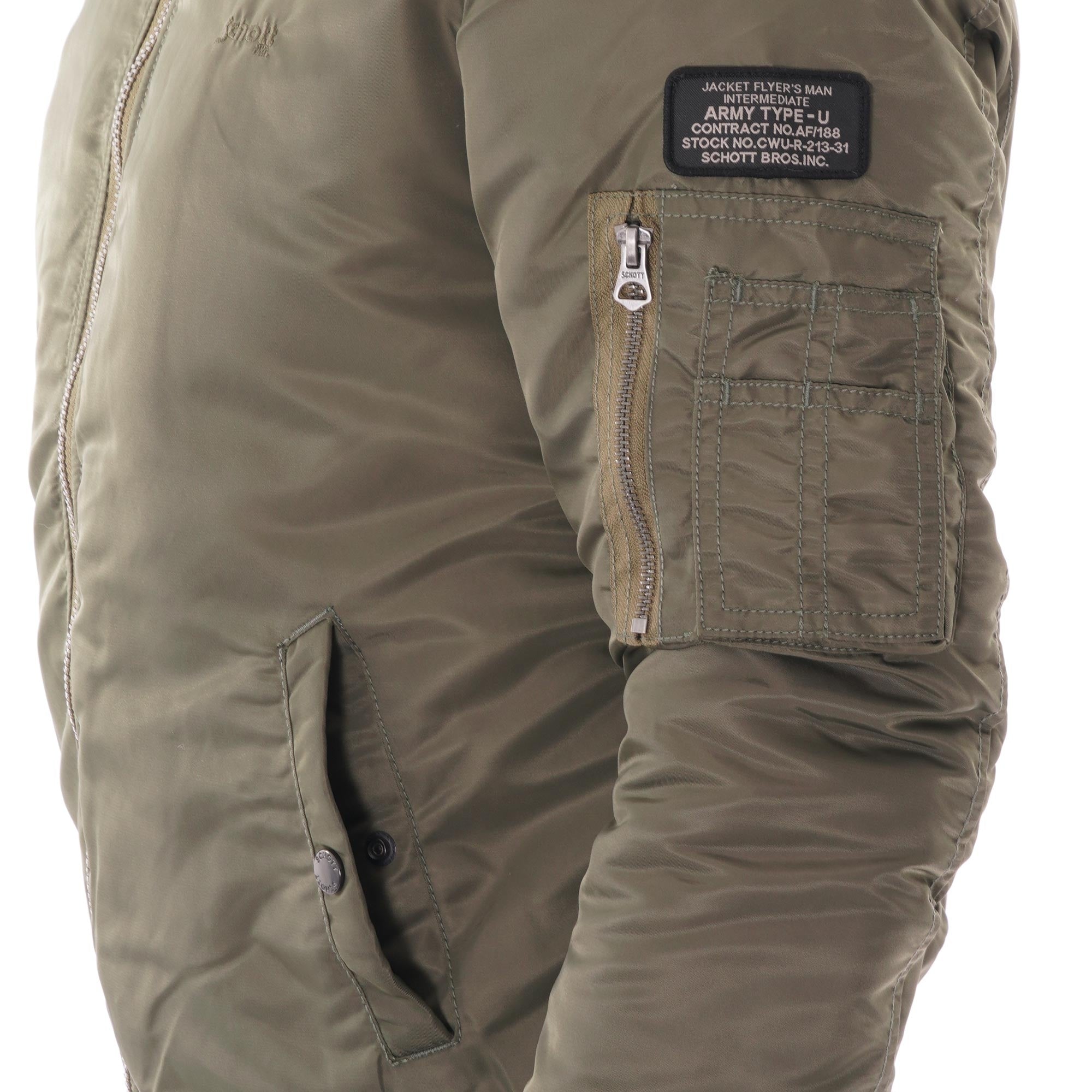 Schott NYC Air Force 1 - Khaki