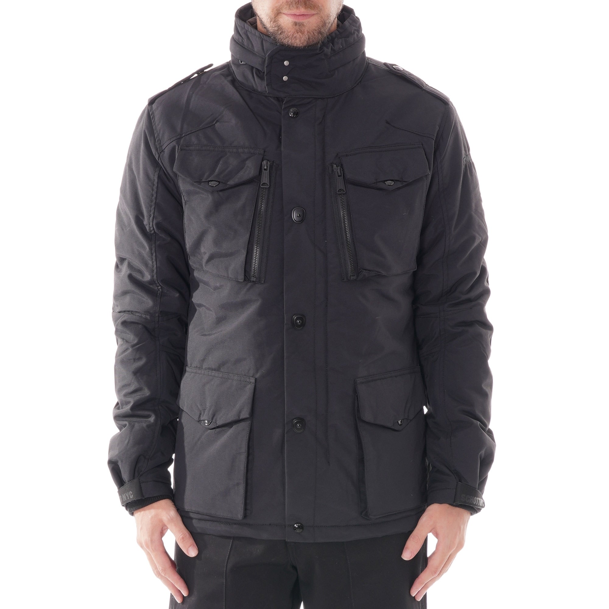 Schott NYC Field Jacket - Black