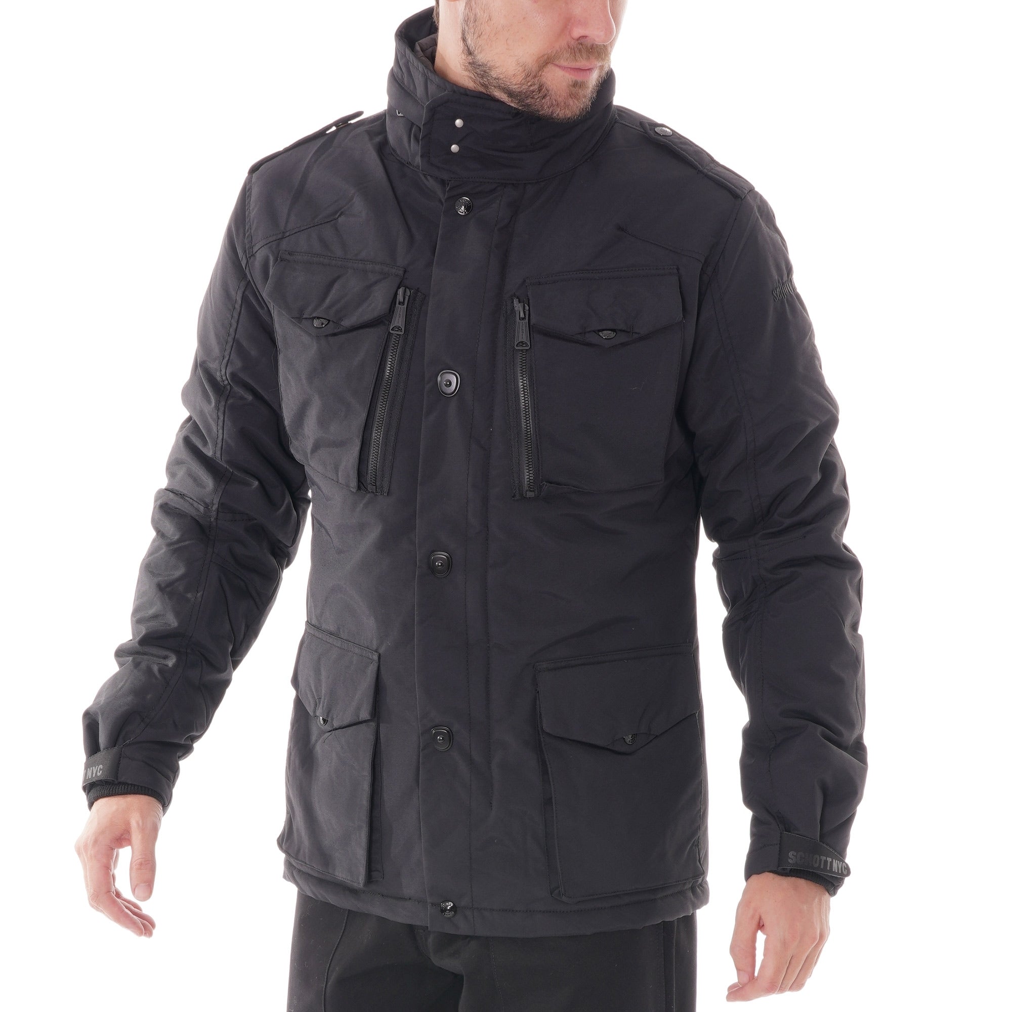 Schott NYC Field Jacket - Black