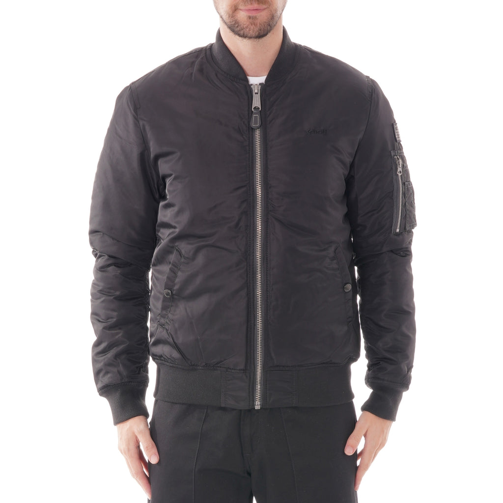Schott NYC Air Force 1 Bomber Jacket - Black