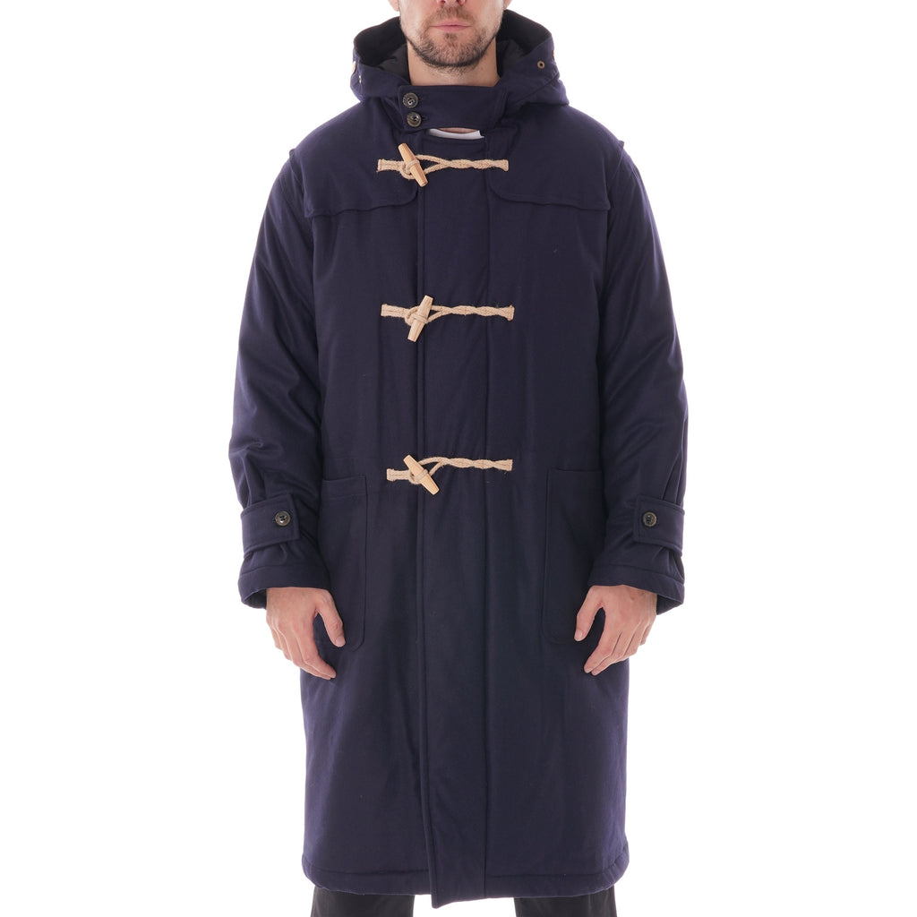 Gloverall Portsmouth Padded Duffle Coat - Navy