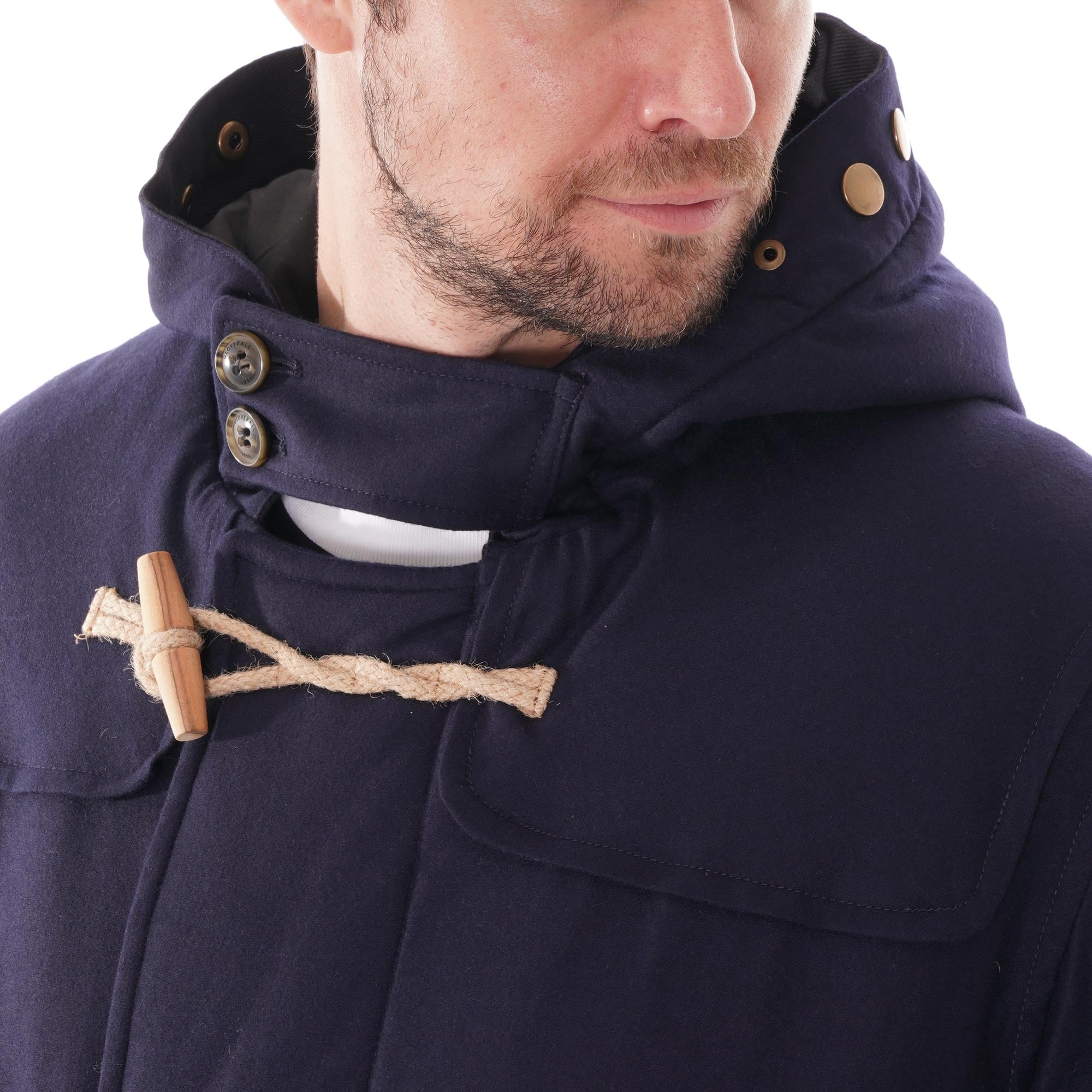 Gloverall Portsmouth Padded Duffle Coat - Navy