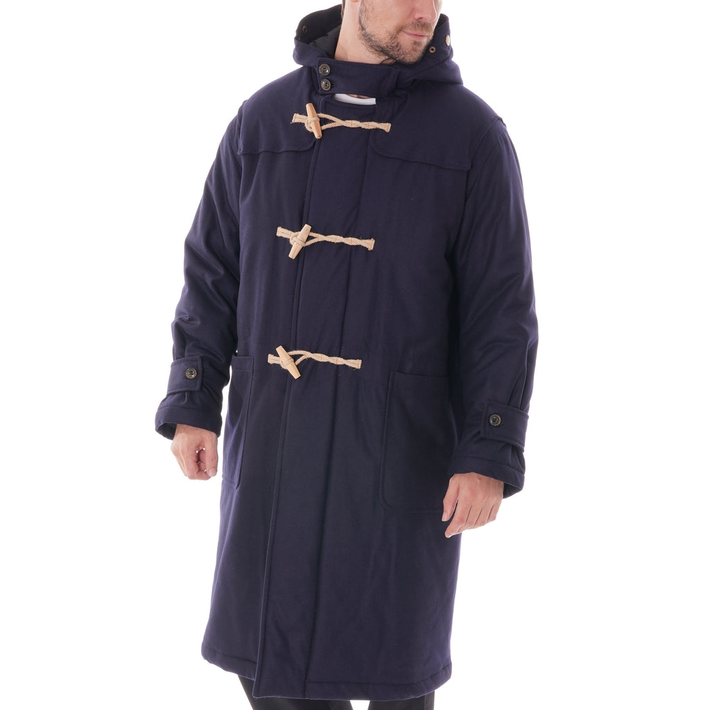Gloverall Portsmouth Padded Duffle Coat - Navy