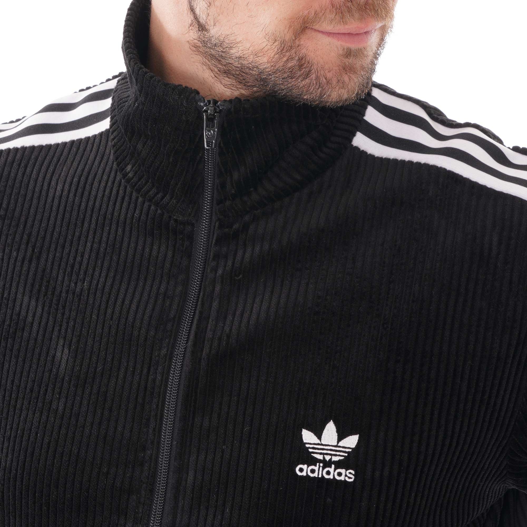 Adidas Originals Cord BB Track Top - Black – Stuarts London