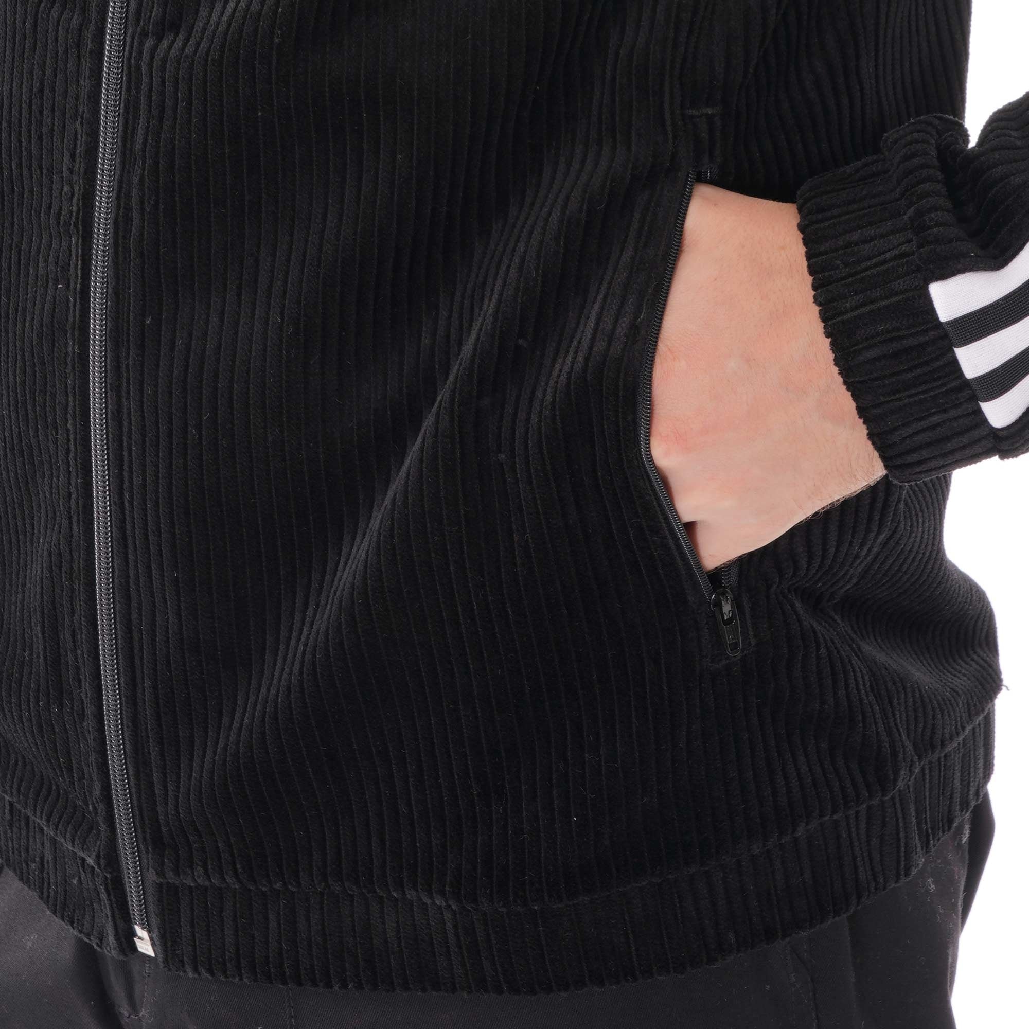 Adidas Originals Cord BB Track Top - Black – Stuarts London