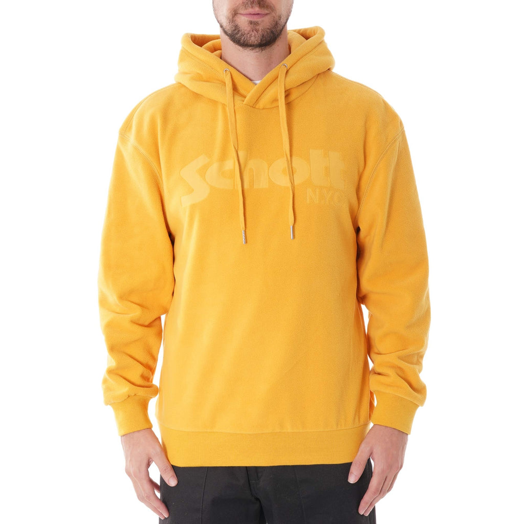 Schott NYC Hooded Sweatshirt - Gold
