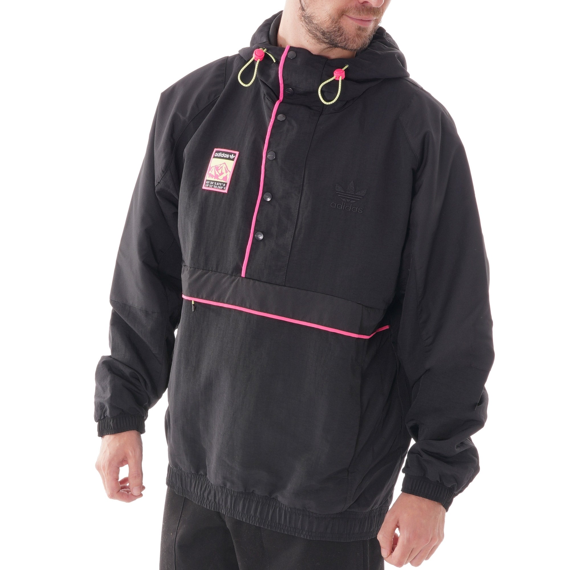 Adidas Originals Hooded Jacket - Black