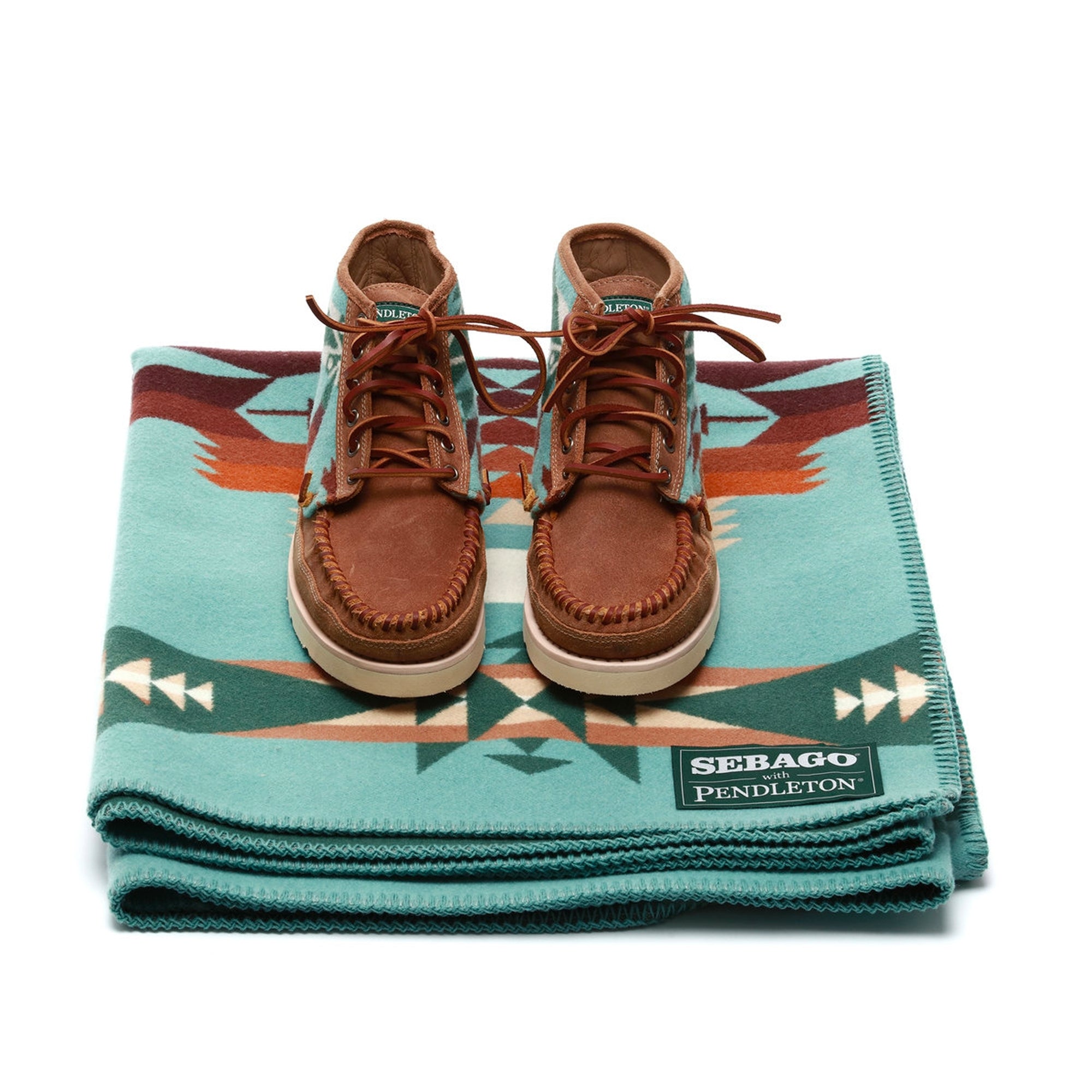 Tucson Blanket - Green Aqua