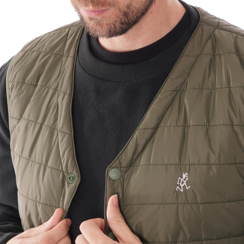 Gramicci Padding Vest Jacket - Olive