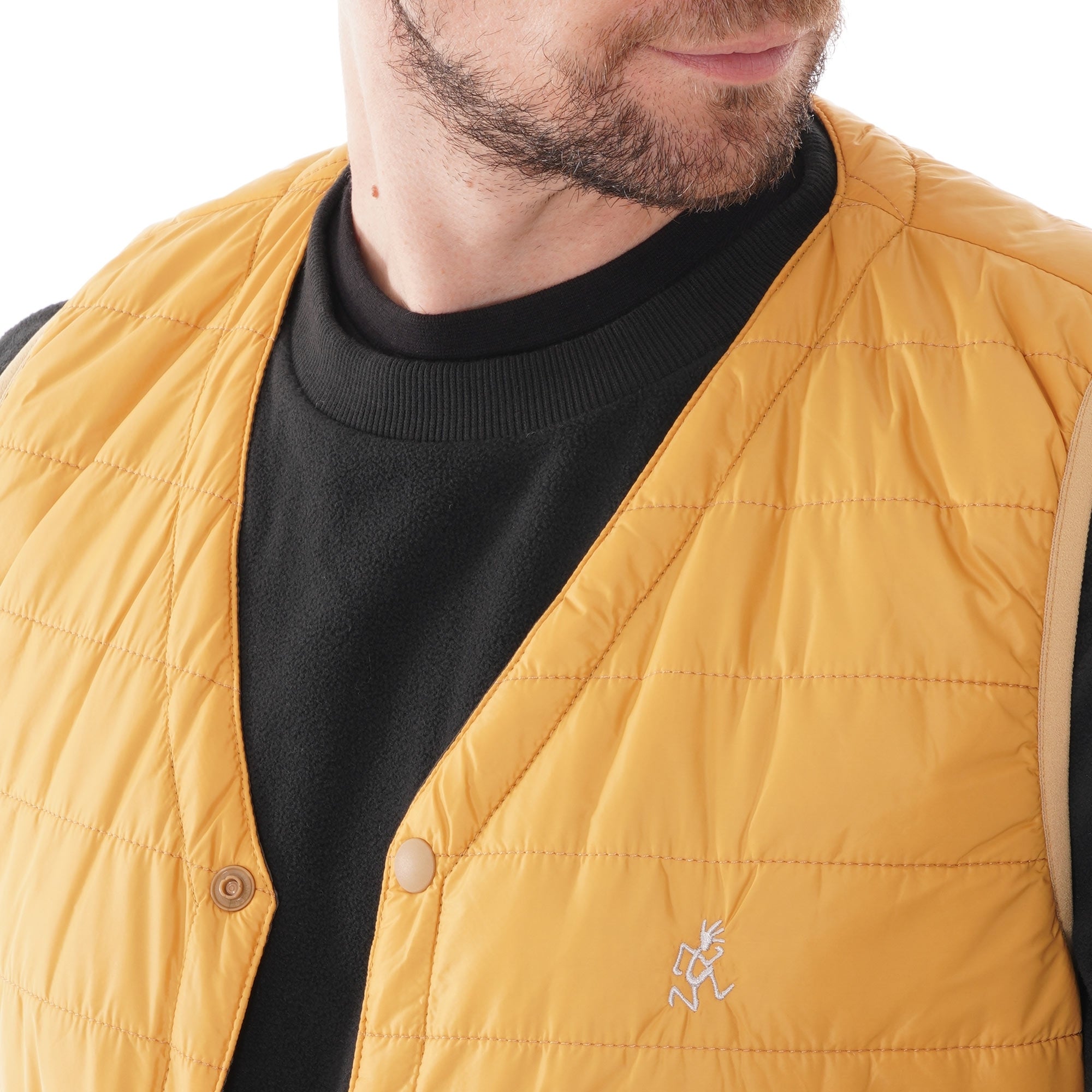 Gramicci Padding Vest Jacket - Mustard