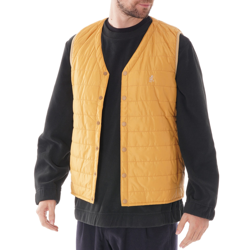 Gramicci Padding Vest Jacket - Mustard
