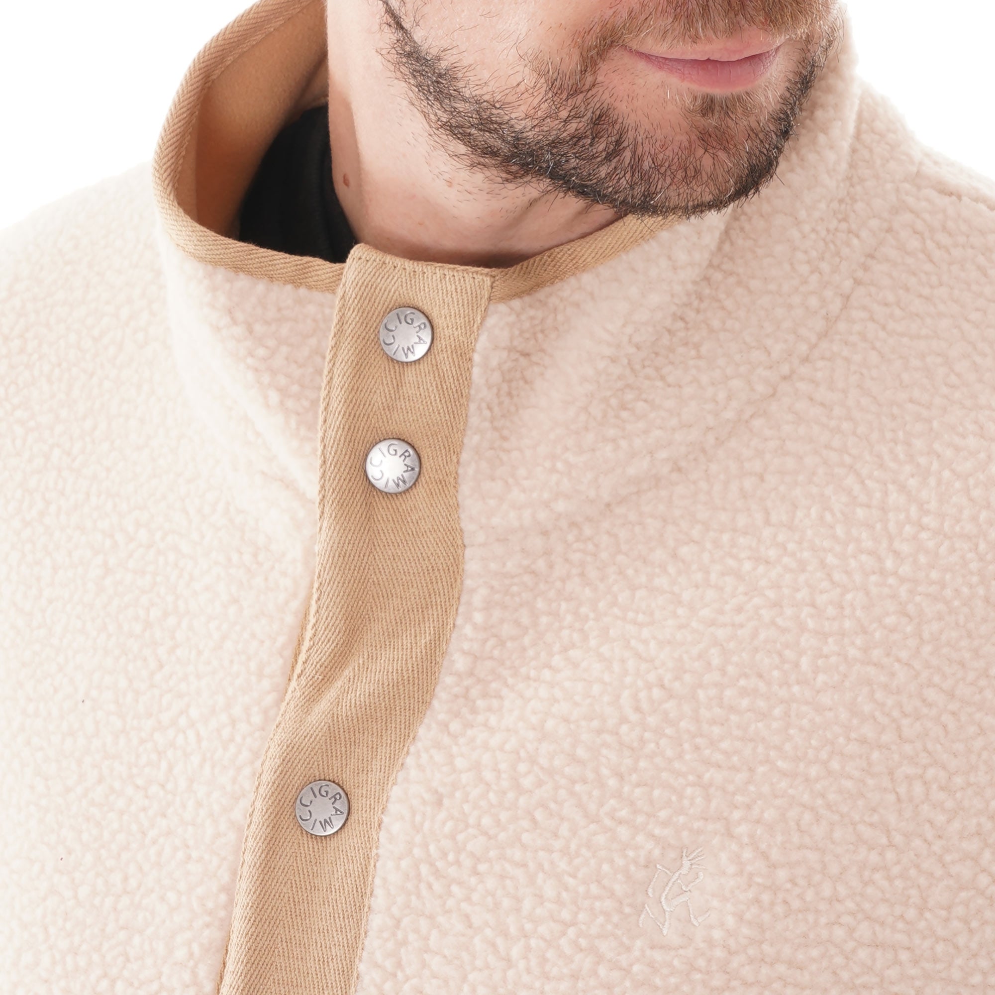 Gramicci Boa Fleece Jacket - Ivory