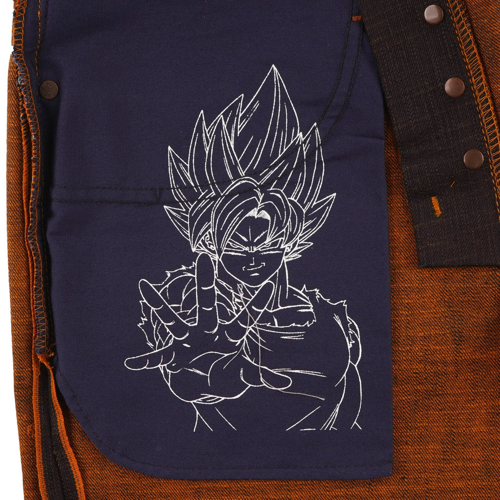 Goku Super Saiyan Selvedge Jeans - Indigo