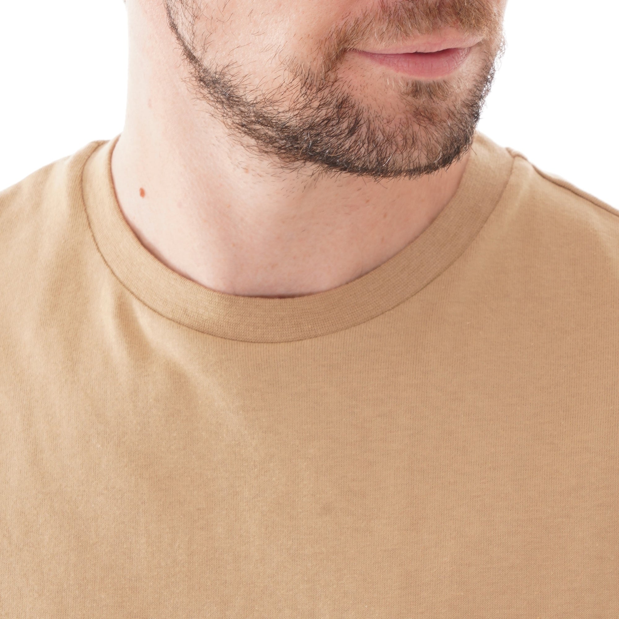 Gramicci Short sleeve One Point T-shirt - Beige