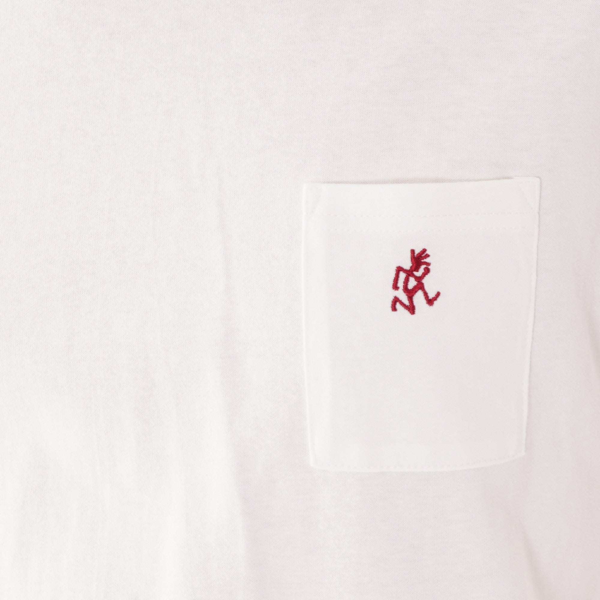 Gramicci Short sleeve One Point T-shirt - White