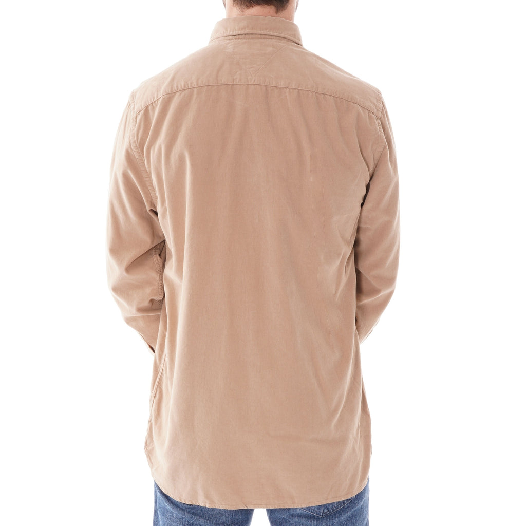 Tommy Hilfiger Dyed Cord Shirt - Khaki