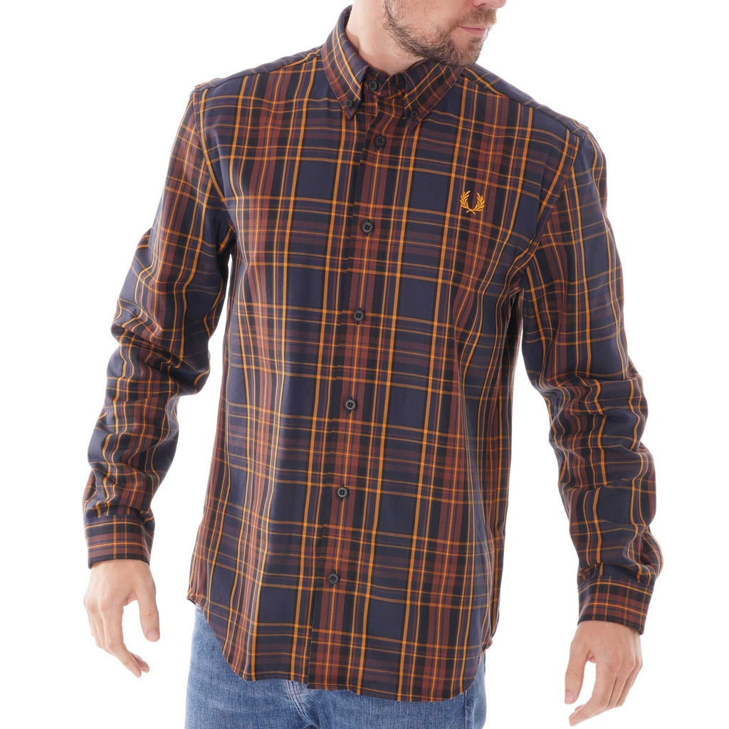 Fred Perry Winter shirt - Midnight Blue
