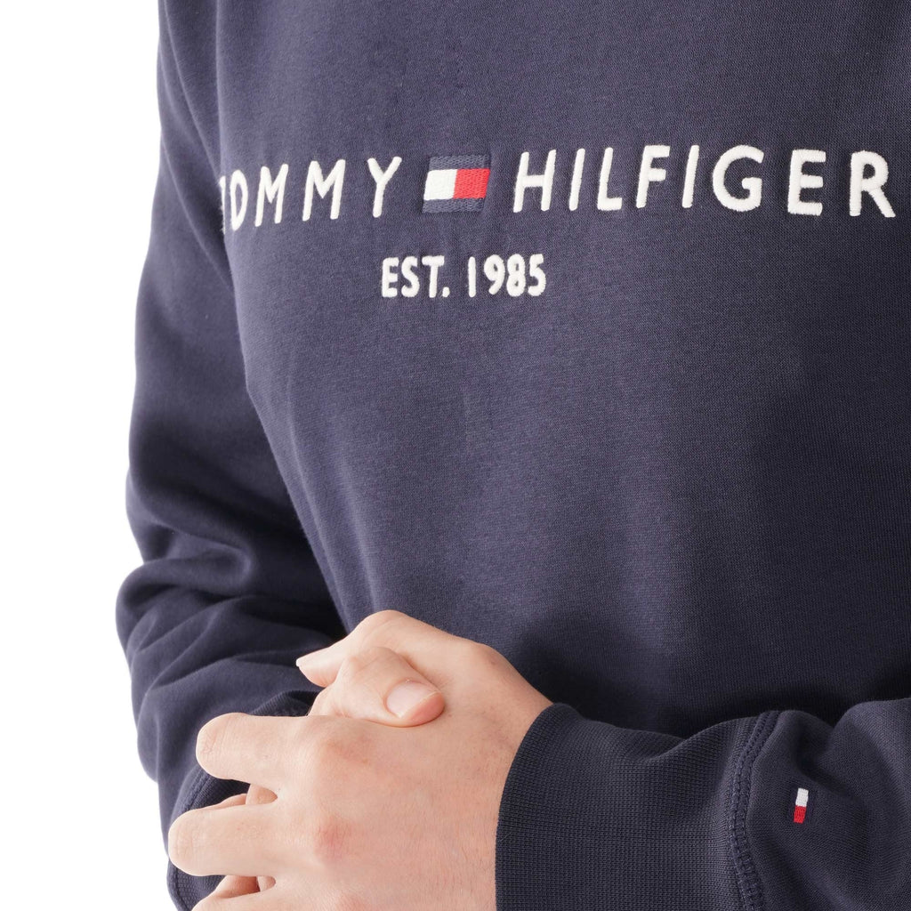 Tommy Hilfiger Logo Sweatshirt - Sky Captain