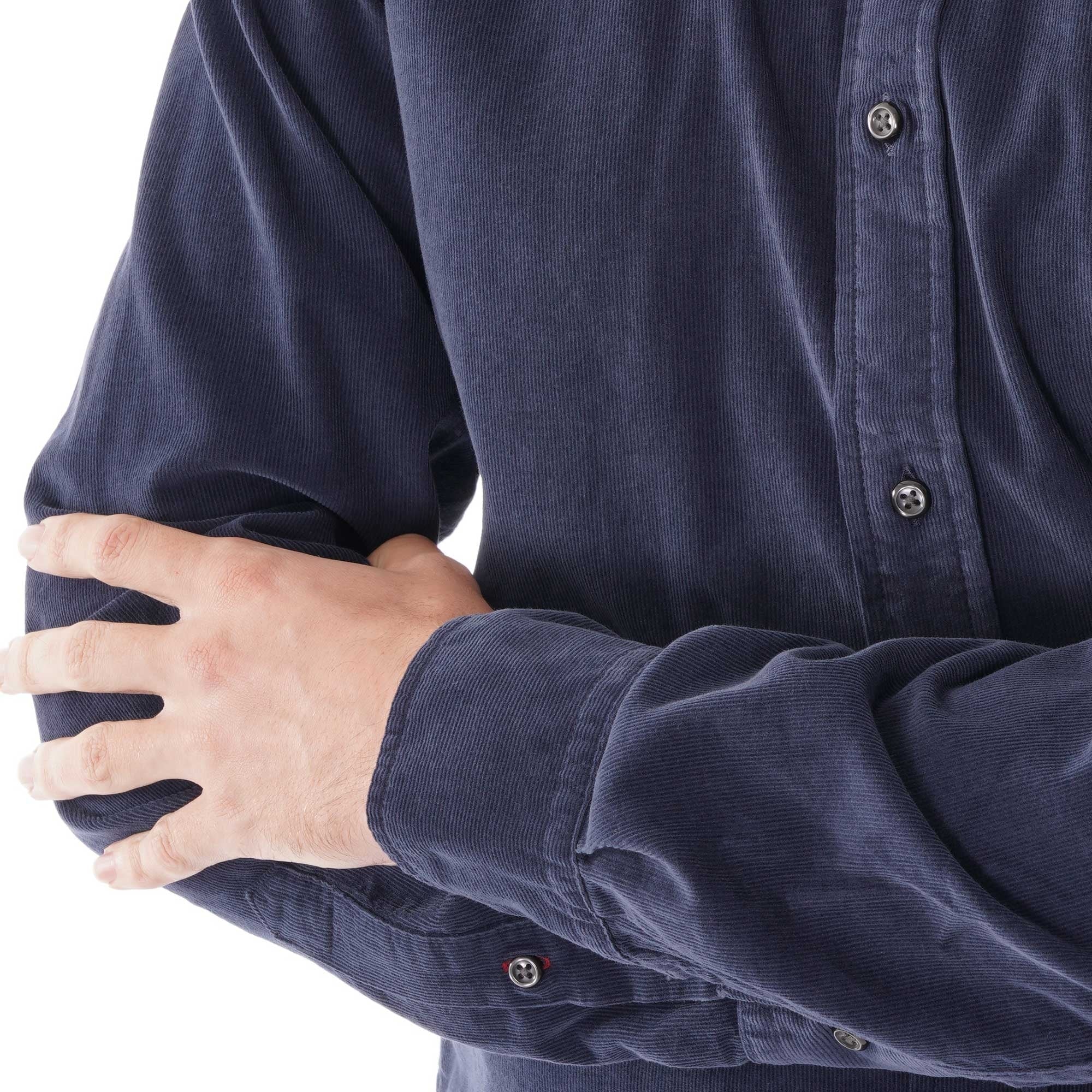 Tommy Hilfiger Dyed Cord Shirt - Navy