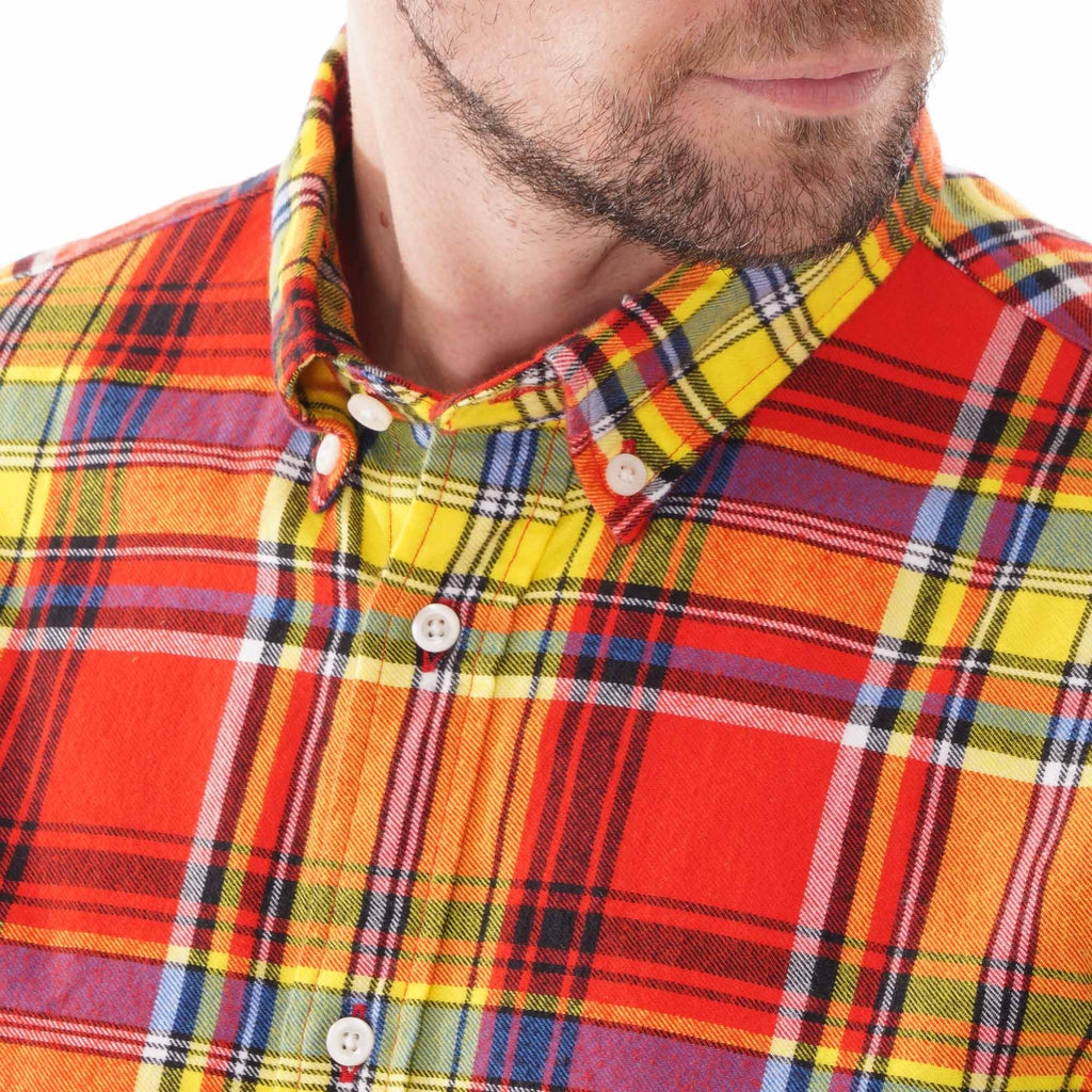 Tommy Hilfiger Check Flannel Shirt - Flame