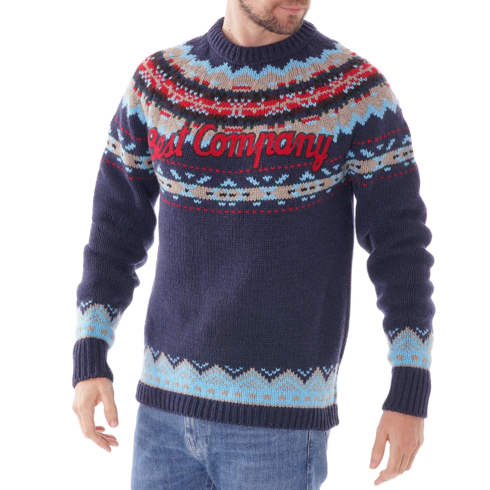 Best Company Crew Neck Sweater - Navy