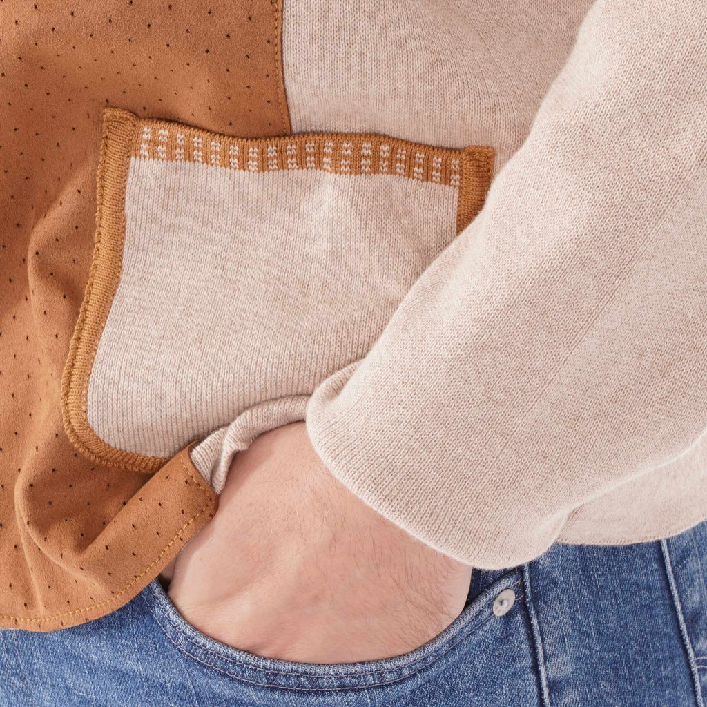 Gabicci Vintage Pullman Knitwear - Oat