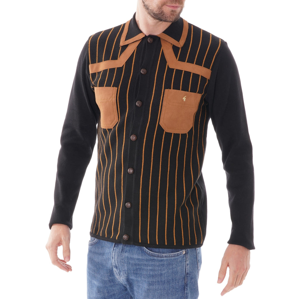 Gabicci Vintage Fentiman Knitwear - Dark Navy