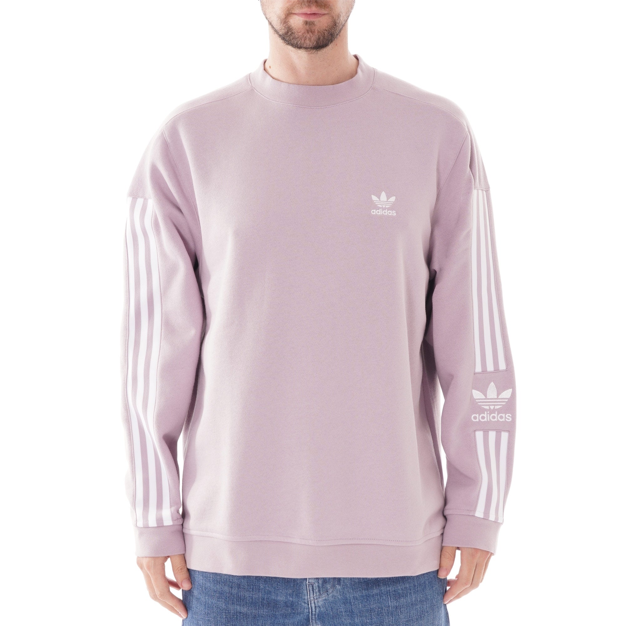 Adidas Originals Tech Crewneck Sweatshirt - Lilac