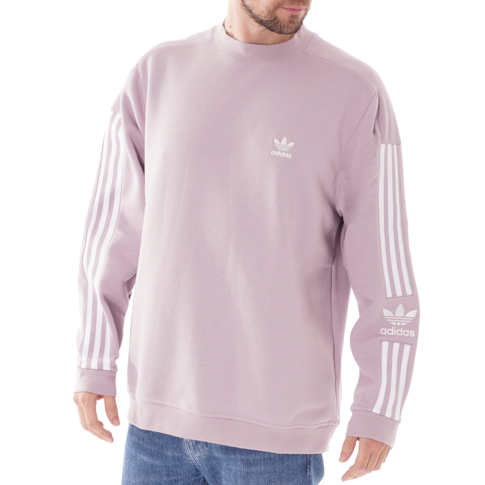 Adidas Originals Tech Crewneck Sweatshirt - Lilac