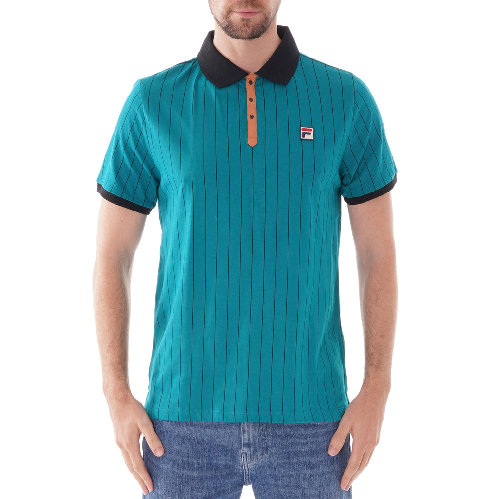 Fila Vintage BB1 Polo Shirt - Harbour Blue