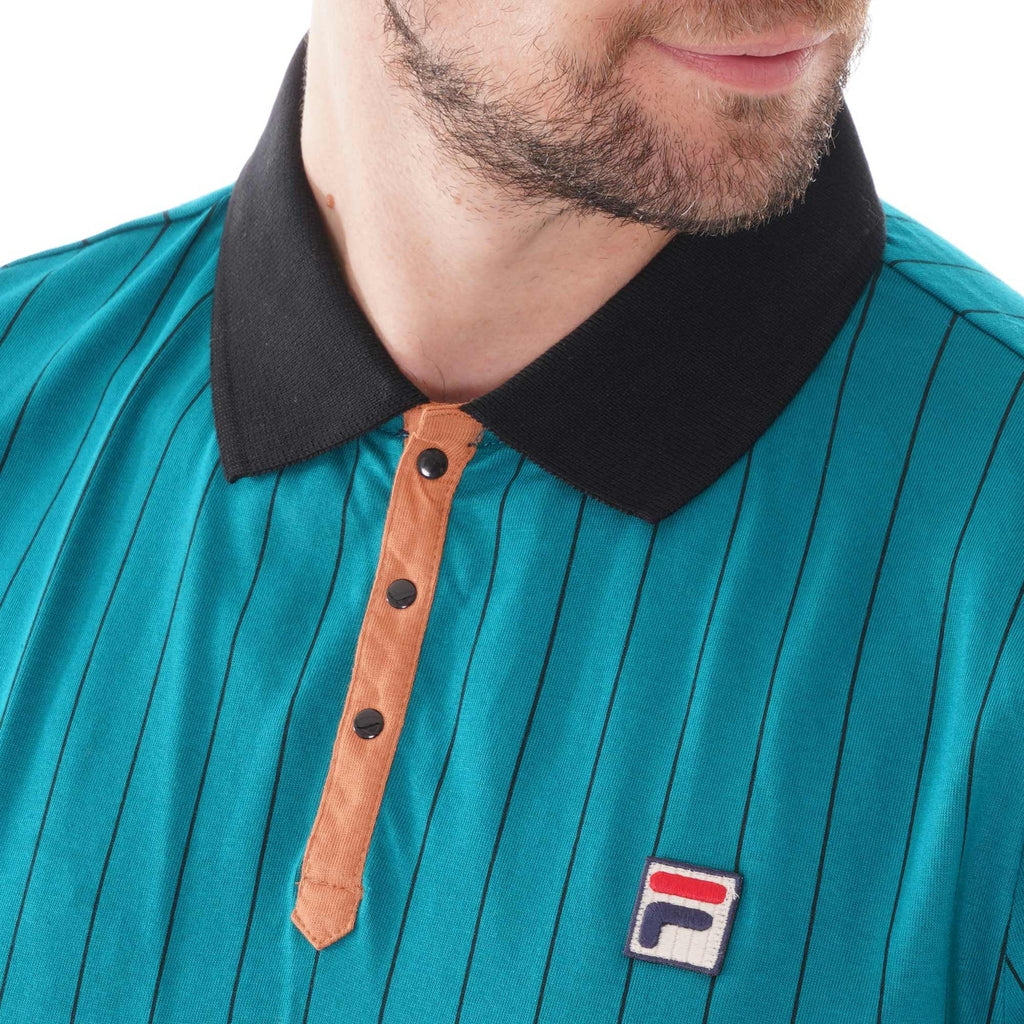 Fila Vintage BB1 Polo Shirt - Harbour Blue