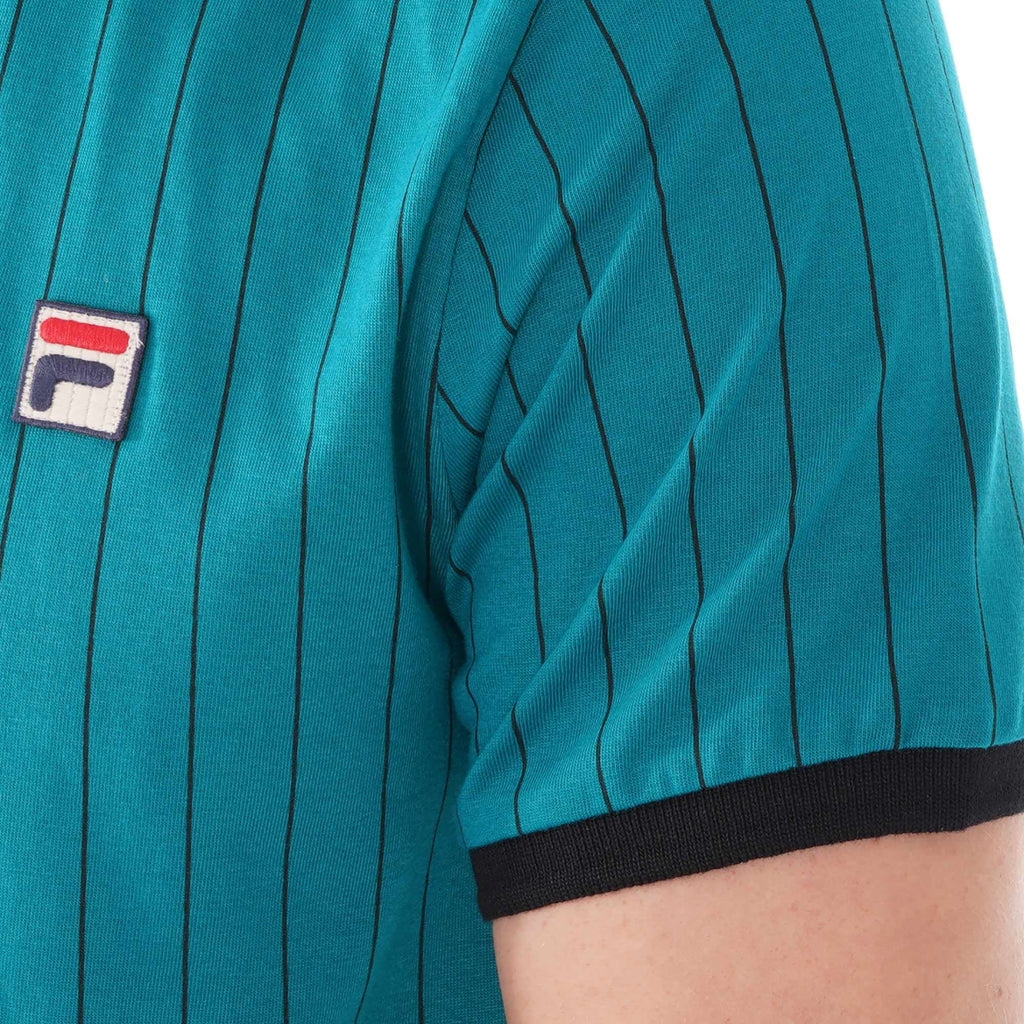 Fila Vintage BB1 Polo Shirt - Harbour Blue