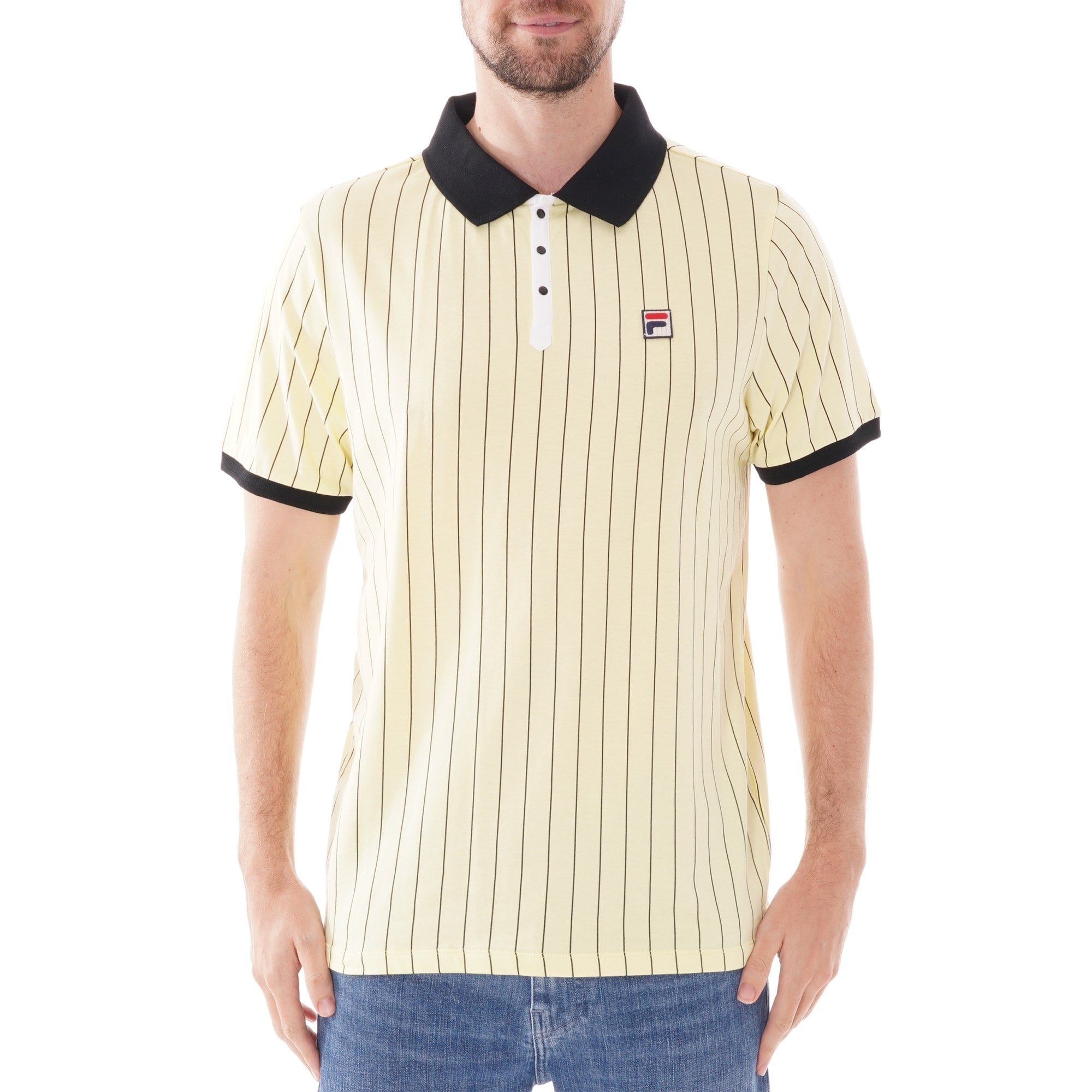 Fila Vintage BB1 Polo Shirt - Lemonade