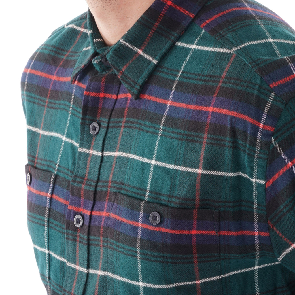 Pendleton Woolen Mills Burnside Flannel - Black and Grey Green