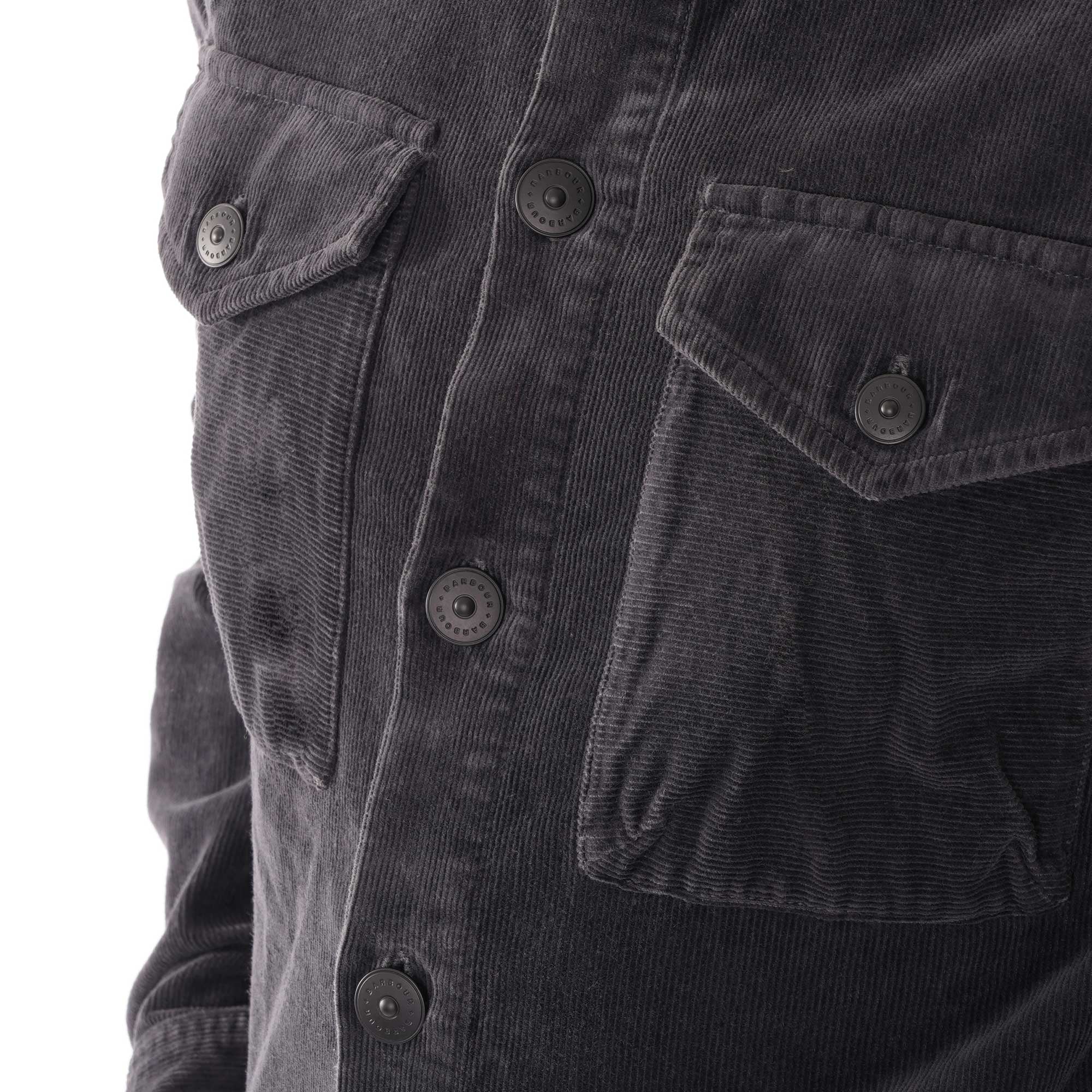 Barbour Beacon Askern Cord Overshirt - Navy