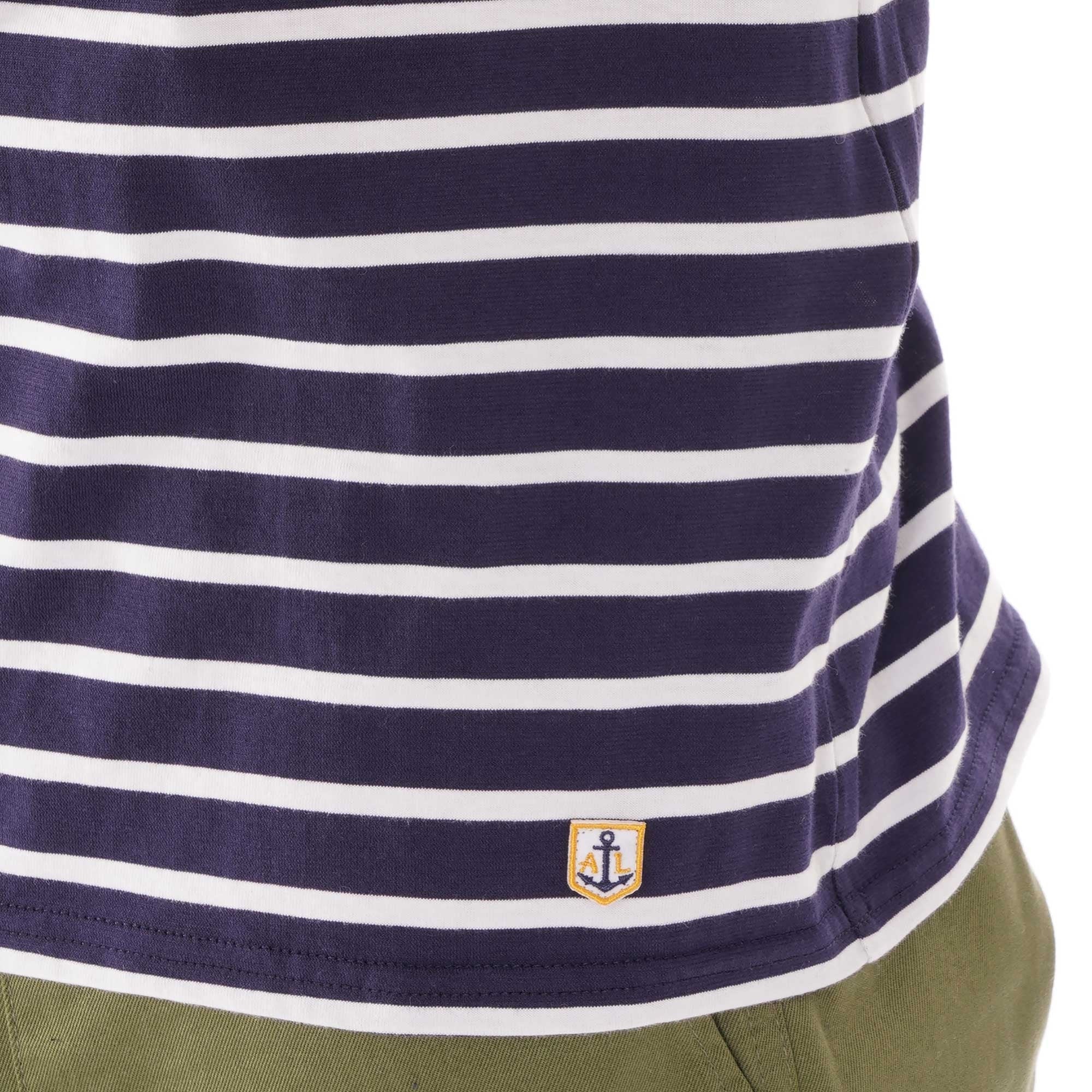 Armor Lux Short sleeve T-shirt - Navy & White