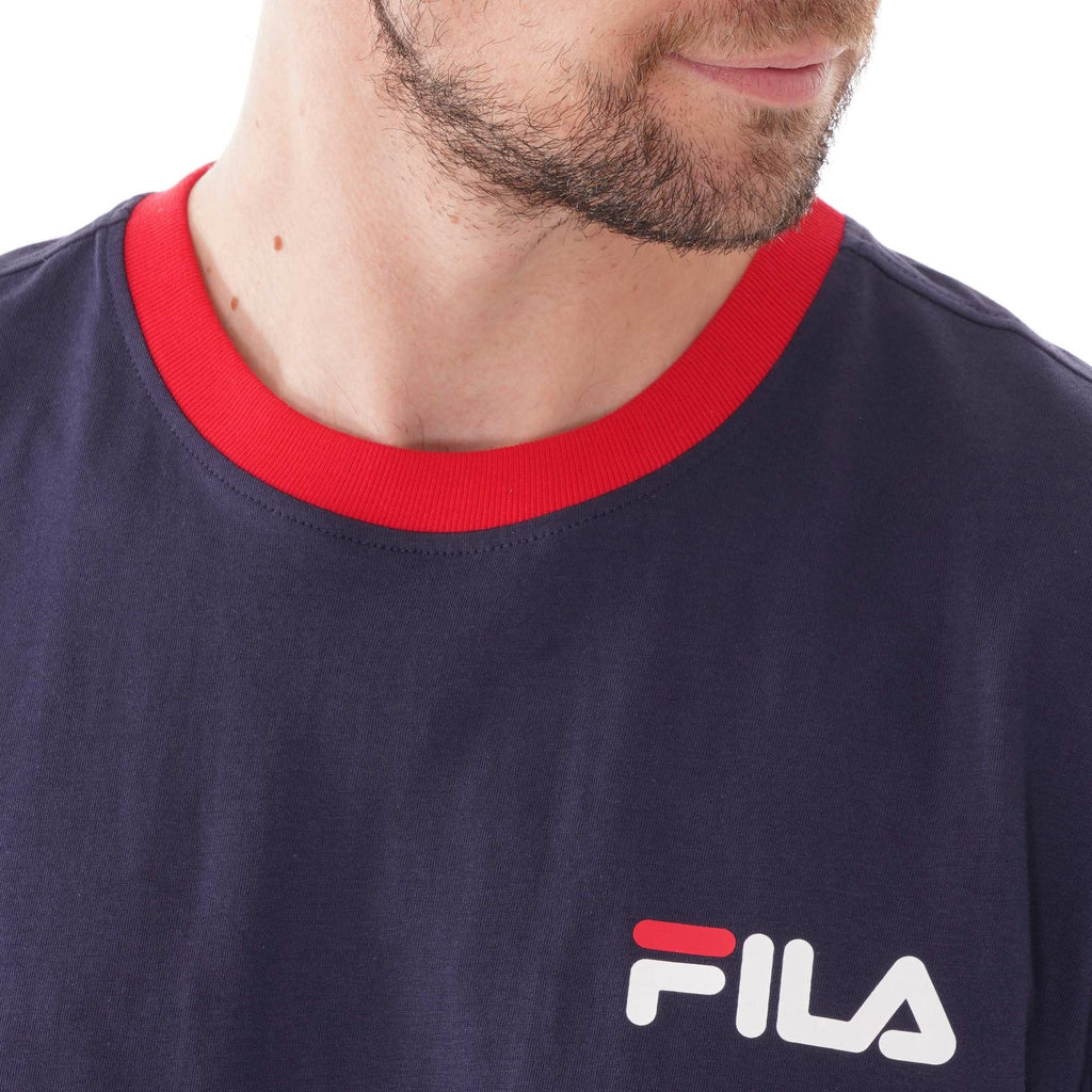 Fila Vintage Rosco T-Shirt - Peacoat