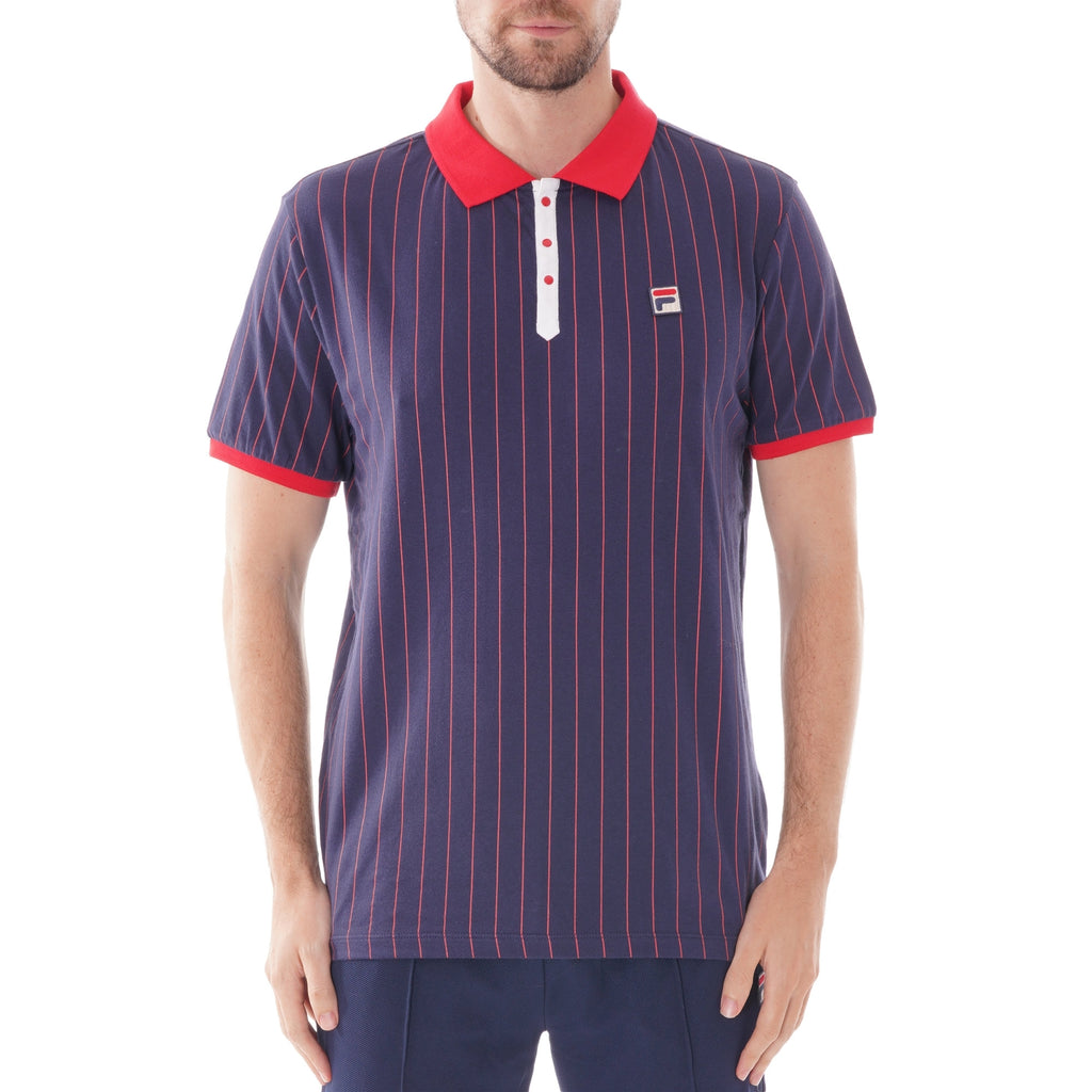 Fila Vintage BB1 Polo Shirt - Peacoat