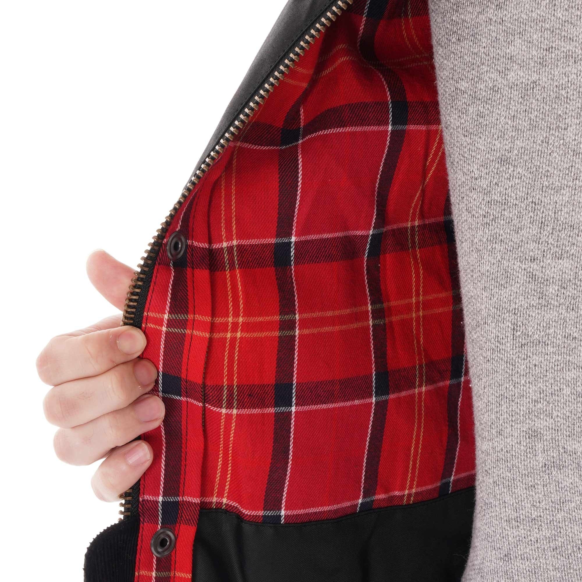 Barbour Ashby Wax Jacket - Black