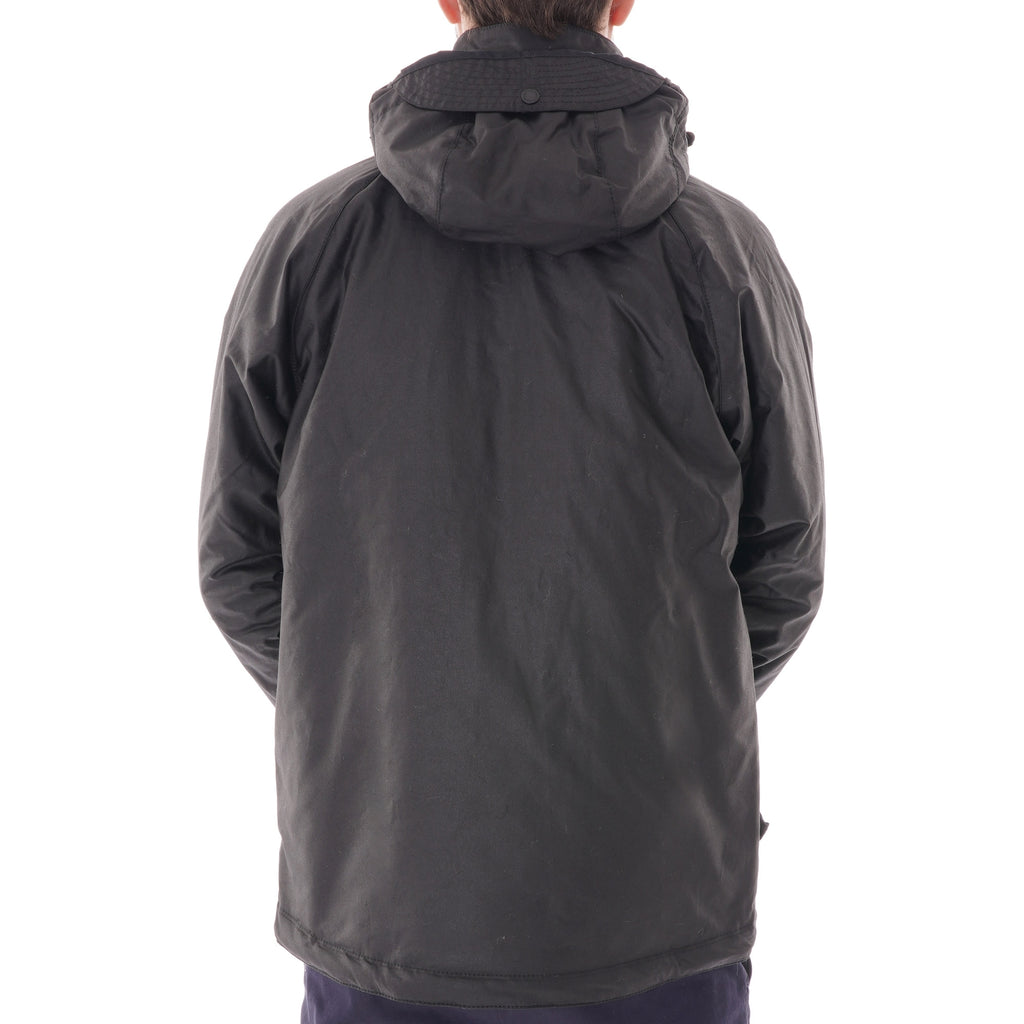 Barbour Fohn Wax Jacket - Black
