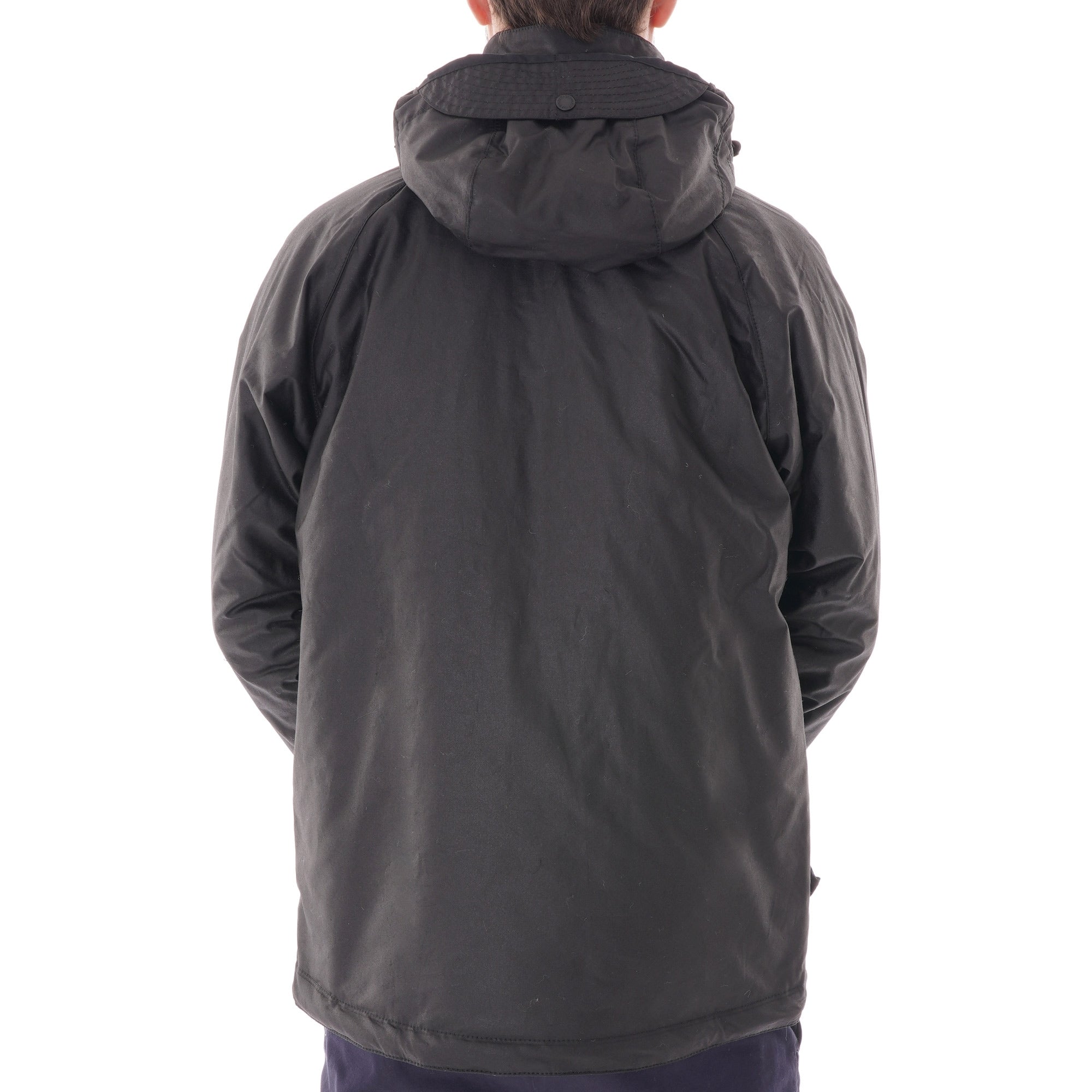 Barbour Fohn Wax Jacket - Black