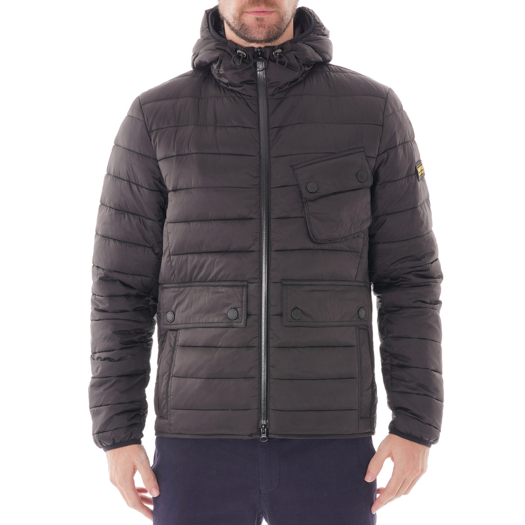 Barbour International Ouston Quilted Jacket - Black