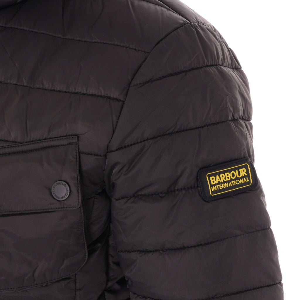 Barbour International Ouston Quilted Jacket - Black