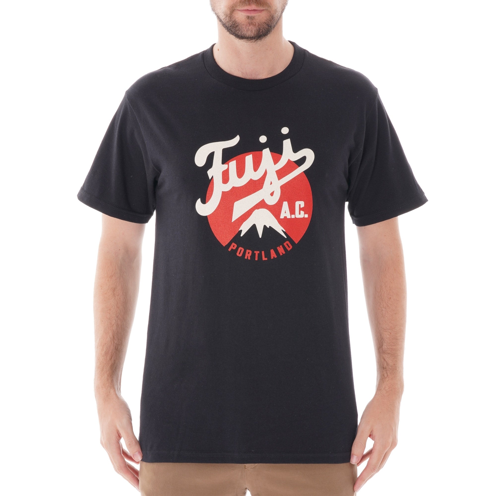 Ebbets Field Flannels Fuji Athletic Club T-Shirt - Black