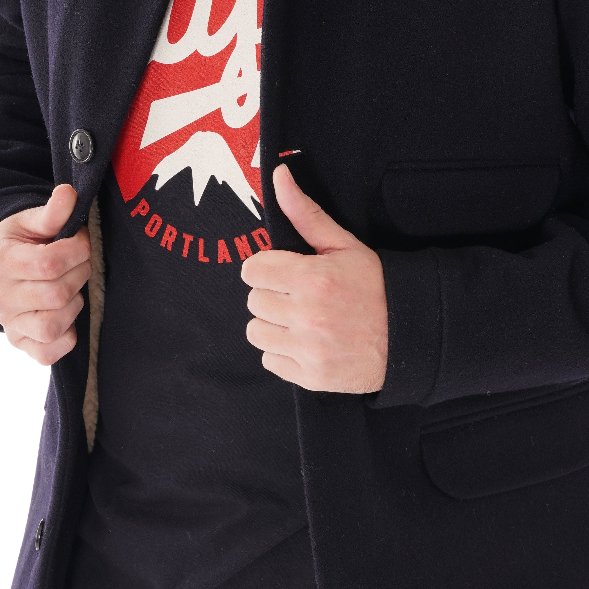 Homecore Vancouver Double Melt Jacket - Navy