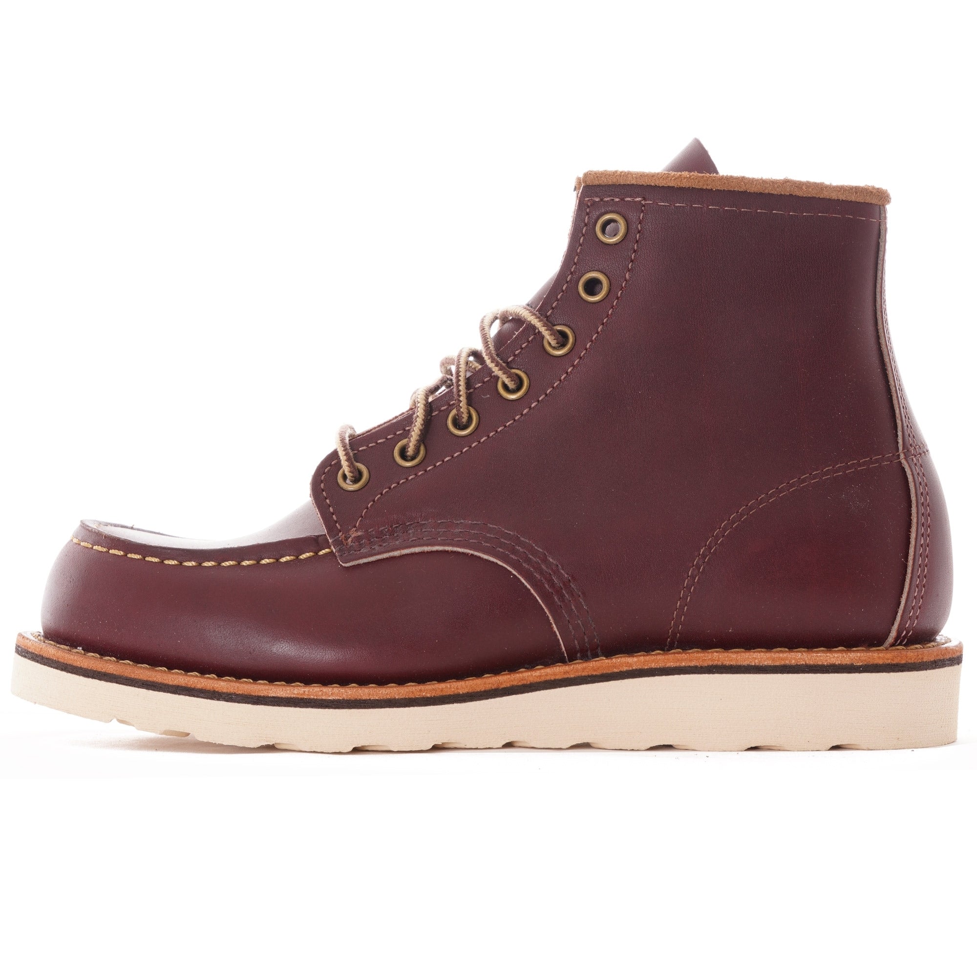 Red Wing Classic Moc Toe Boots - Oxblood Mesa