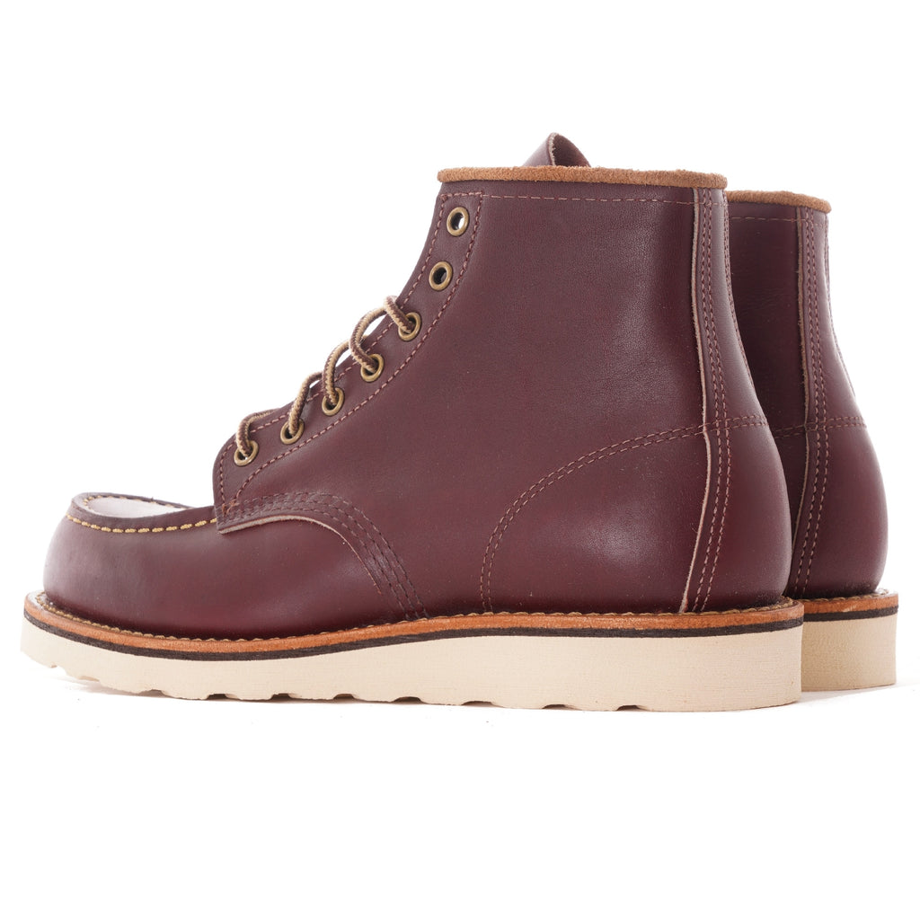 Red Wing Classic Moc Toe Boots - Oxblood Mesa